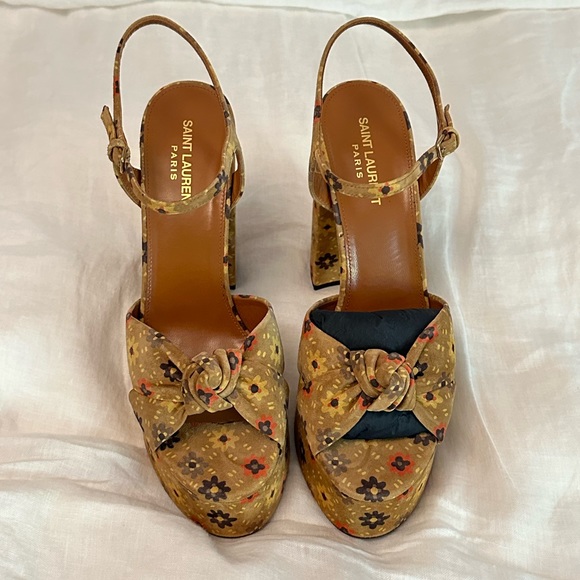 YSL Bianca platform heels - Picture 2 of 9